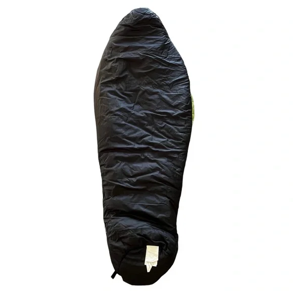 Mountain Hardware Lime Green Gray 32" x 70" Sleeping Bag Ultra Lamina 32° 24 oz - Picture 2 of 5